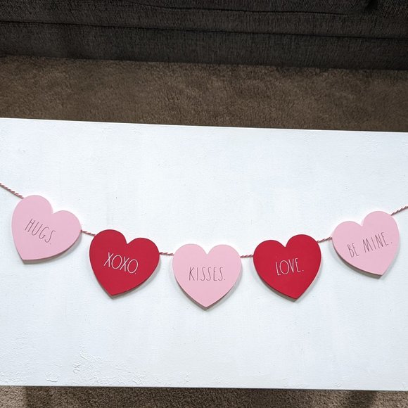Rae Dunn Other - Rae Dunn Garland Valentine's Day Pink Red